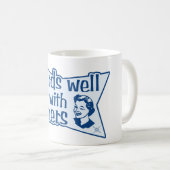 Mug Oiseaux bien avec d'autres (Devant droit)