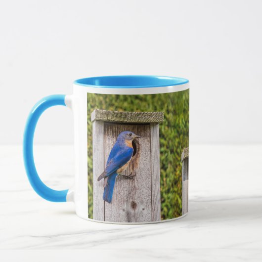 Mug oiseaux bleus (Gauche)