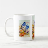Mug Oiseaux bleus (Gauche)