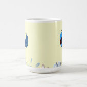 Mug Oiseaux bleus décoratifs modernes (Centre)