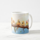 Mug Oiseaux colorés (Devant droit)