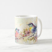 Mug Oiseaux colorés (Devant droit)