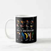 Mug Oiseaux Comment identifier un Oiseau unique (Gauche)