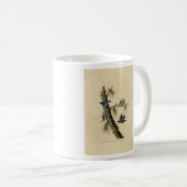Mug Oiseaux d'Amérique de Nuthatch Audubon au coeur bl (Devant droit)