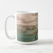 Mug Oiseaux d'Amérique de spatule de rose Audubon Impr (Gauche)