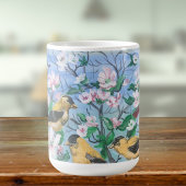 Mug Oiseaux dans la cour arrière Art peint à la main
