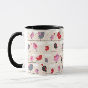 Mug Oiseaux dans l'amour