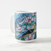 Mug Oiseaux dans le Jardin mou (Devant gauche)