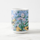 Mug Oiseaux dans le jardin Peint à la main (Centre)