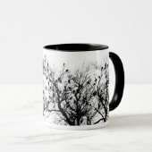 Mug Oiseaux dans un arbre (Devant droit)
