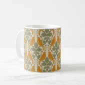 Mug Oiseaux dans une braise de café bélier (Devant gauche)