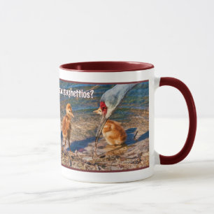 Mug Oiseaux de bébé et un déjeuner de ver