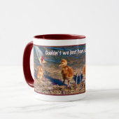 Mug Oiseaux de bébé et un déjeuner de ver (Devant gauche)