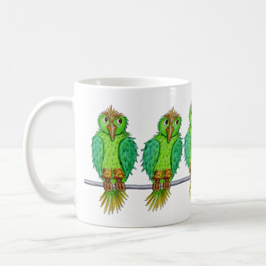 Mug Oiseaux de dessin animé (Gauche)