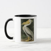 Mug Oiseaux de John James Audubon de pélican blanc de (Gauche)