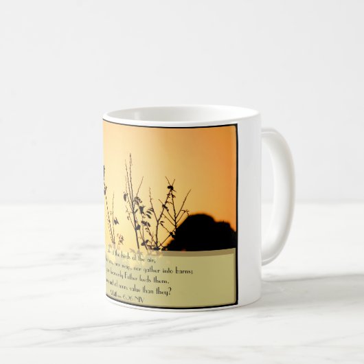 Mug Oiseaux de la boue d'air (Devant droit)