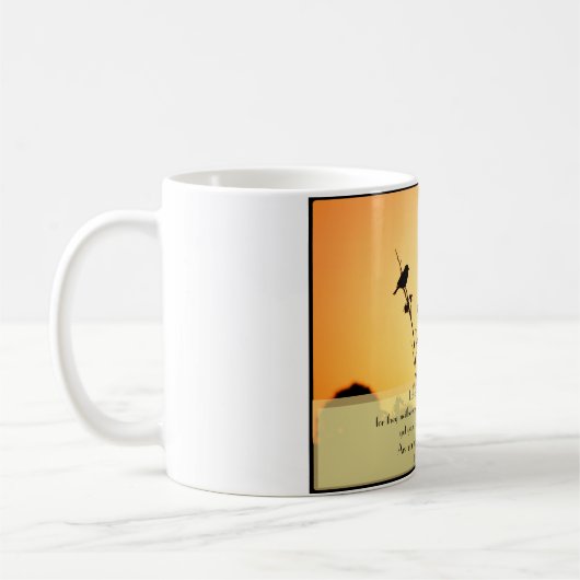 Mug Oiseaux de la boue d'air (Gauche)