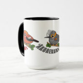 Mug Oiseaux de la forêt hawaïenne autochtone (Devant gauche)