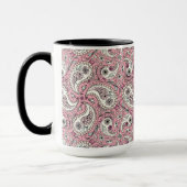 Mug Oiseaux de marguerite en rose bébé (Gauche)