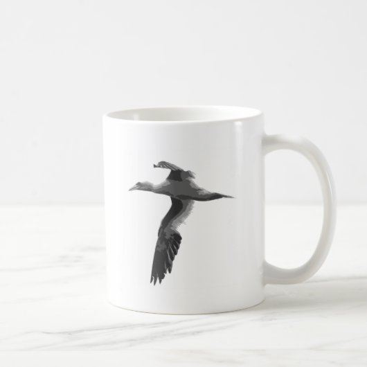 Mug Oiseaux de mer abstraits (Droite)