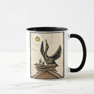 Mug Oiseaux de mère et de bébé