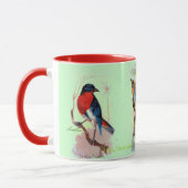 Mug "Oiseaux de plumes" (Gauche)