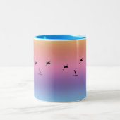 Mug - Oiseaux de rivage au coucher du soleil (Centre)