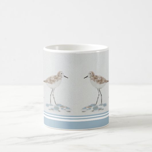 Mug Oiseaux de rivage bleu (Centre)