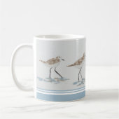 Mug Oiseaux de rivage bleu (Gauche)