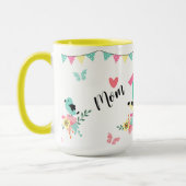 Mug Oiseaux de Whimsical et Birdhouse (Gauche)