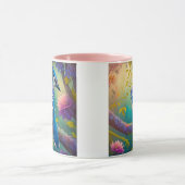 Mug Oiseaux d'Imaginaire Jay bleu (Centre)