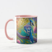 Mug Oiseaux d'Imaginaire Jay bleu (Gauche)