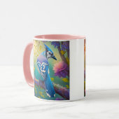 Mug Oiseaux d'Imaginaire Jay bleu (Devant gauche)