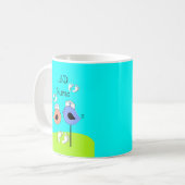 Mug Oiseaux d'infirmière d'infirmière de travail et (Devant gauche)