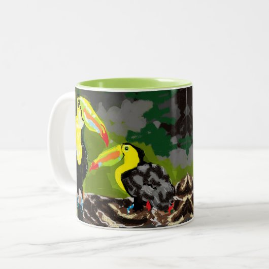 Mug : Oiseaux Du Paradis (Devant gauche)