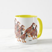 Mug : Oiseaux D'Une Plume (Devant droit)