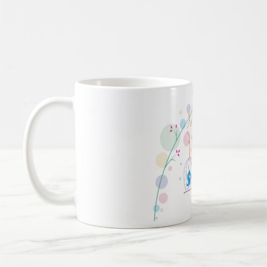 Mug Oiseaux En Cages (Gauche)
