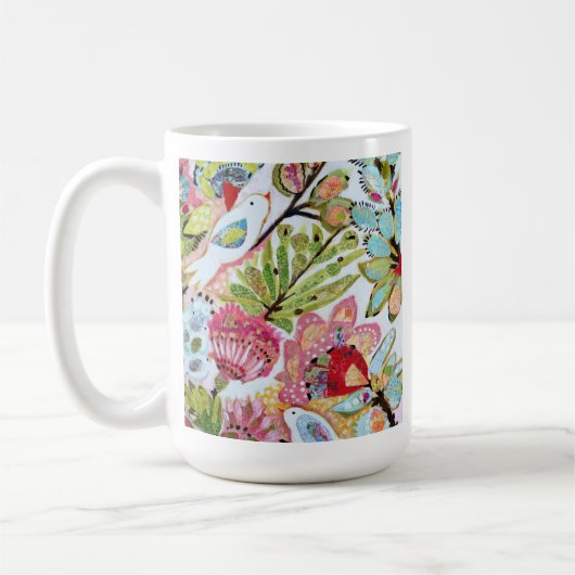 Mug Oiseaux en papier II (Gauche)