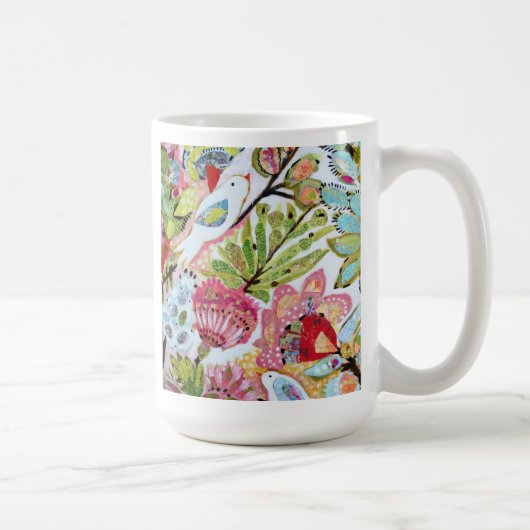 Mug Oiseaux en papier II (Droite)