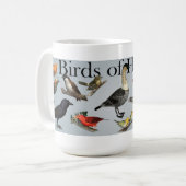 Mug Oiseaux endémiques de Hawai'i (Devant gauche)
