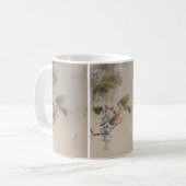Mug Oiseaux et fleurs par Watanabe Seitei (Devant gauche)