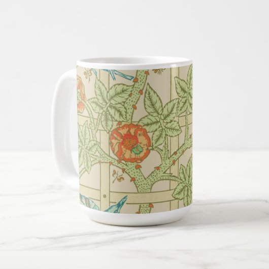 Mug Oiseaux et fleurs Trellis William Morris (Devant gauche)