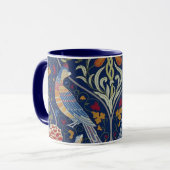 Mug Oiseaux et fleurs, William Morris (Devant gauche)