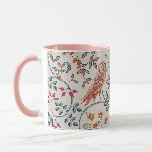 Mug Oiseaux et fleurs, William Morris (Gauche)