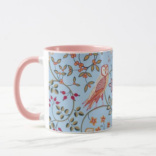Mug Oiseaux et fleurs, William Morris (Gauche)