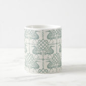 Mug Oiseaux et noeuds de renouveau gothique (Centre)