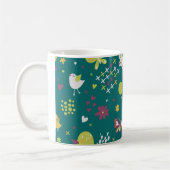 Mug Oiseaux et papillons (Gauche)