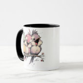 Mug Oiseaux fantaisistes (Devant gauche)