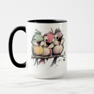 Mug Oiseaux fantaisistes