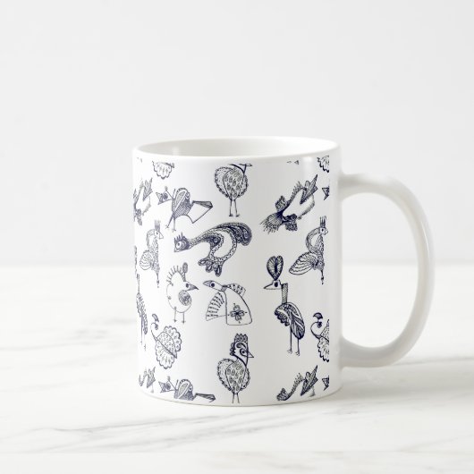 Mug Oiseaux fruités (Droite)